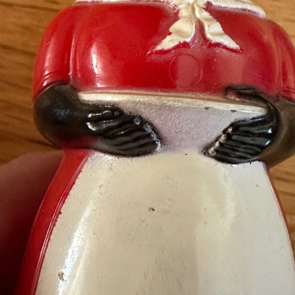 Red Ceramic Salt and Pepper Shakers - Decorative Kitchen Pair